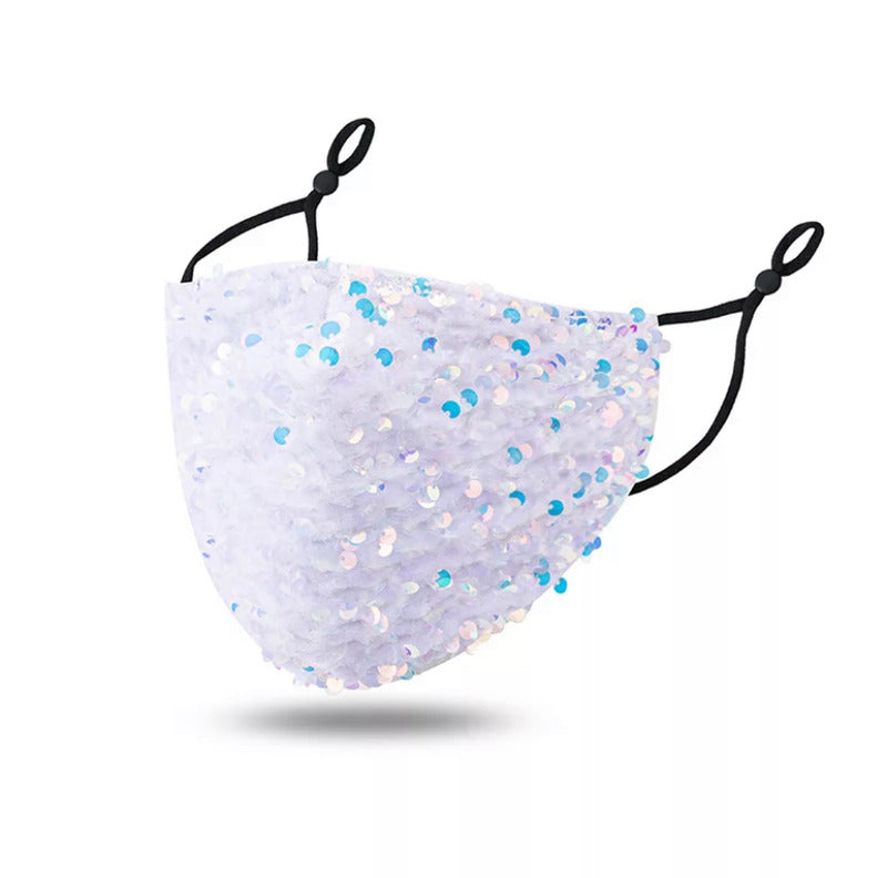 Sparkly Sequin Fashionable Party Facemask